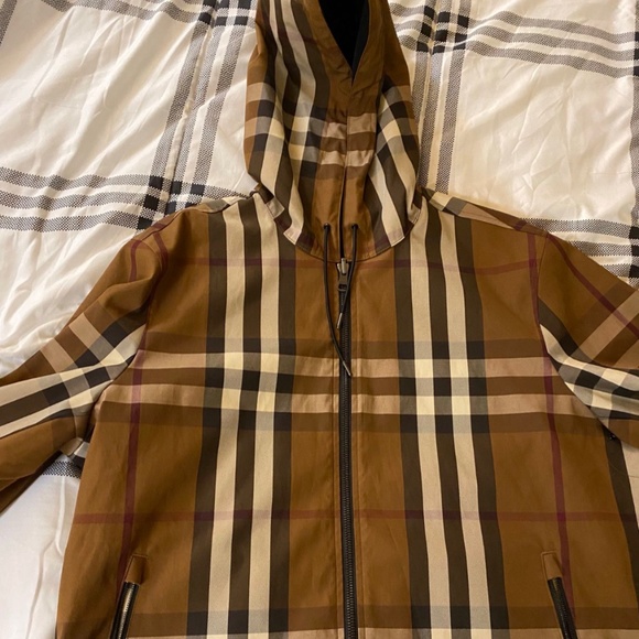 Burberry reversible vintage check jacket